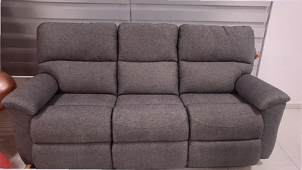 *$1250 DISCOUNT* La Z Boy sofa Brooks Power Reclining Sofa w/ Headrest & Lumbar