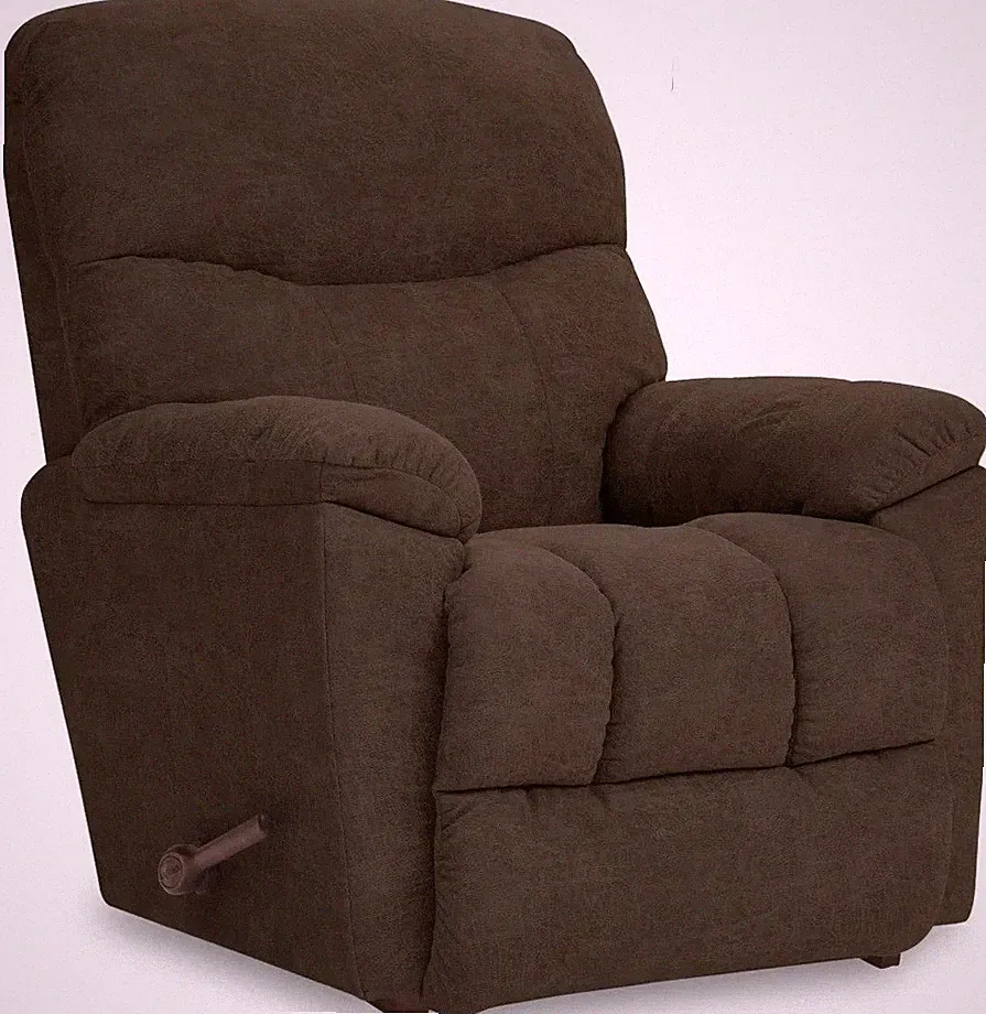 La-Z-Boy Dark Brown Mink Rocker Recliner Lazy Boy Chair Chairs Lazyboy Recliners