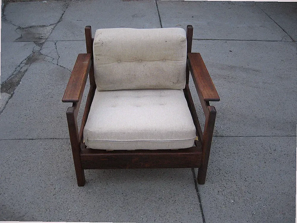 Solid Rosewood Mid Century Lounge Arm Chair (2 chairs available)